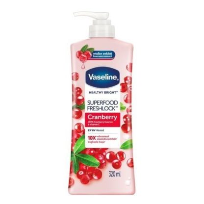 Vaseline Healthy Bright Superfood Freshlook Cranberry Body Lotion- 300ml