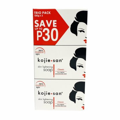 kojie San Skin Lightening Soap 3in1