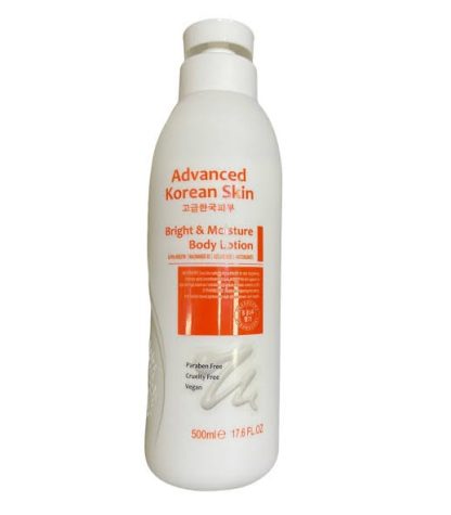 Advanced Korean Skin Bright & Moisture Body Lotion 500ml