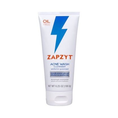 ZAPZYT Acne Wash Cleanser  - 2% Salicylic Acid 6.25oz