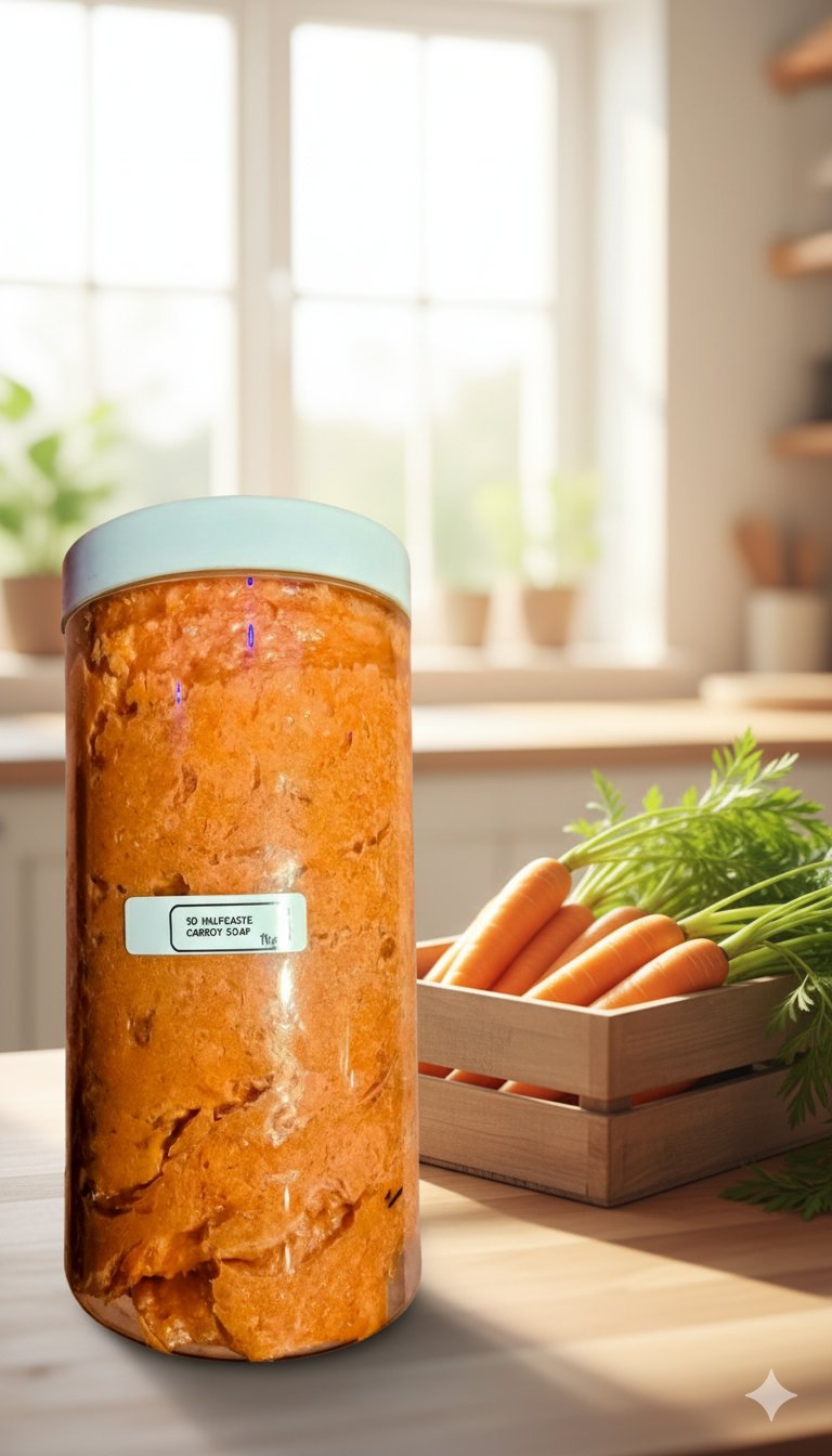 3D HALFCASTE CARROT SOAP 1KG