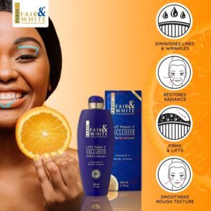 Fair & White Exclusive Brightening Body Lotion with Vitamin C - 500ml