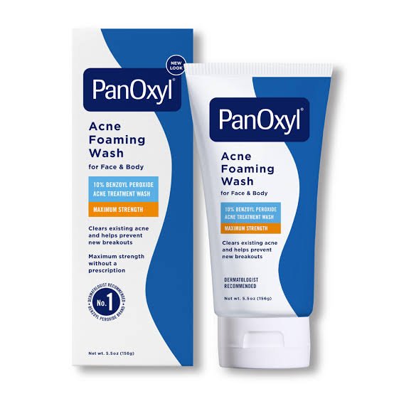 PanOxyl Acne Creamy Wash 4% Peroxide Acne Treatment- 170g