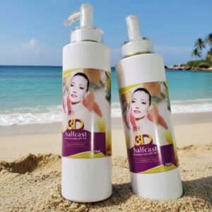 3D Halfcaste Whitening Lotion  - 500ml