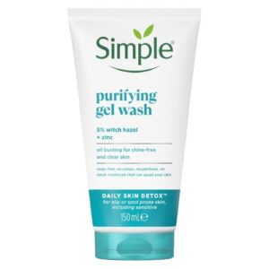 Simple Daily Skin Detox Purifying Gel Wash - 150Ml