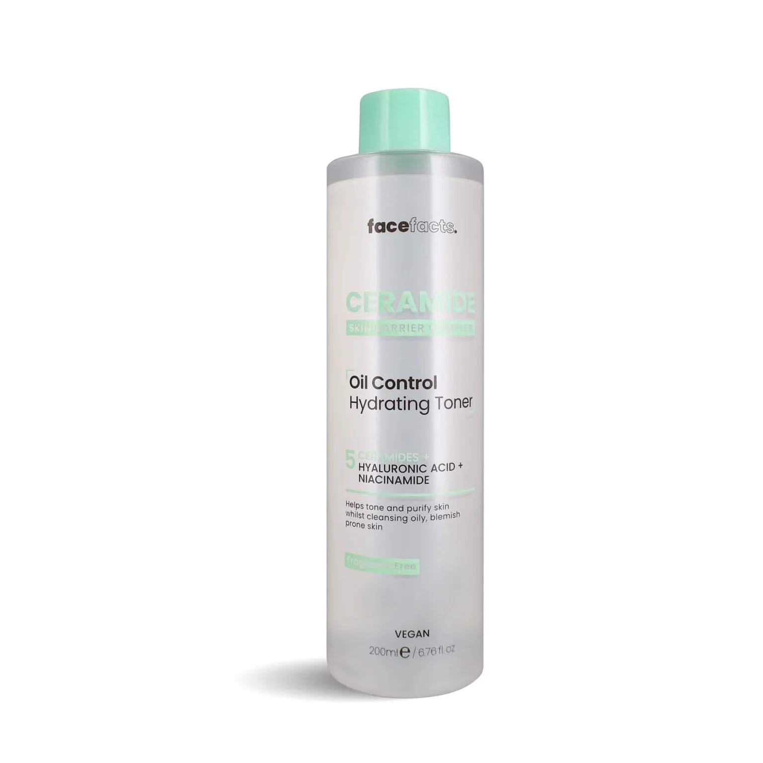 FaceFacts Ceramide Oil Control Hydrating Toner - 200ml