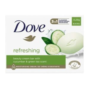 Dove refreshing bar soap 4x90g