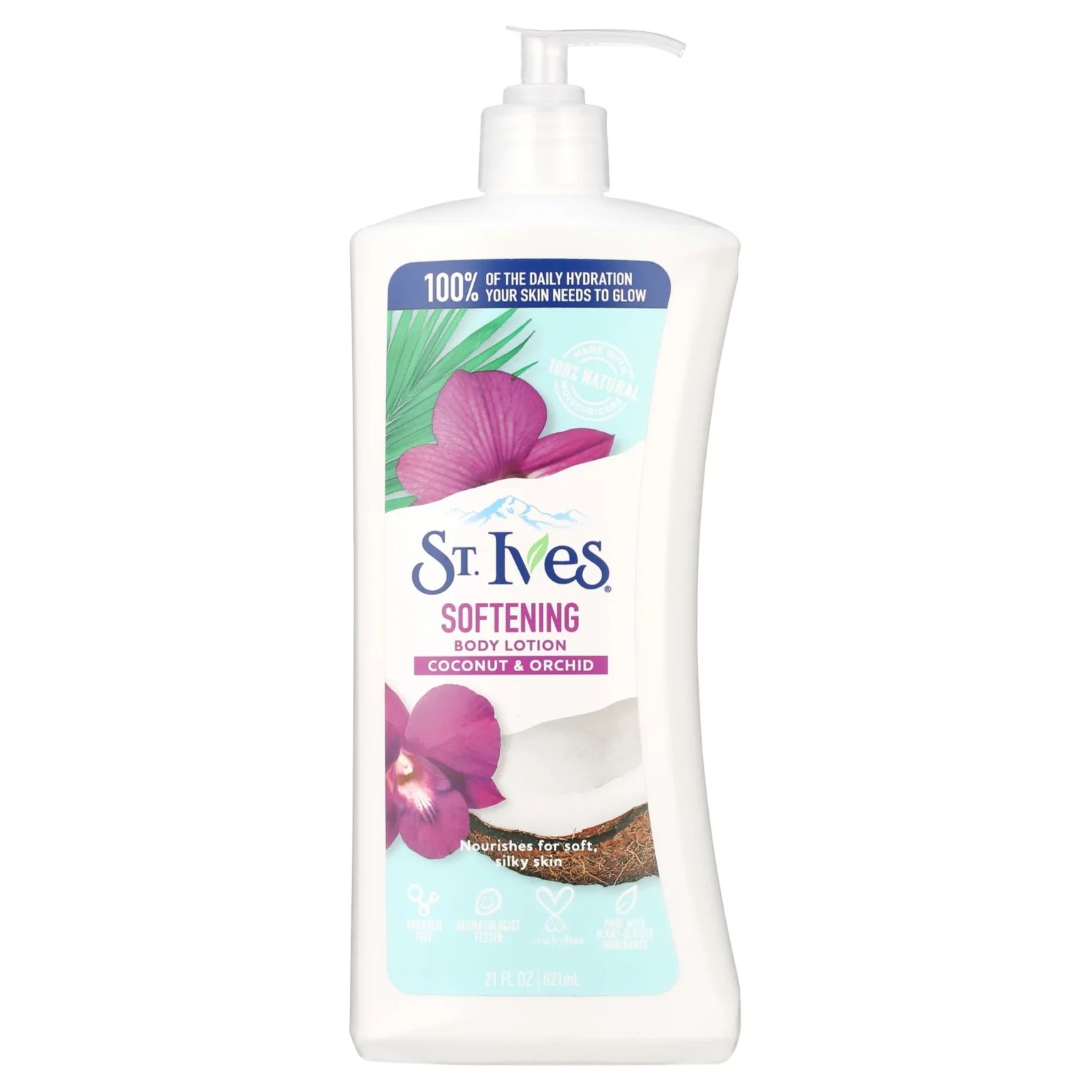 St. Ives Softening Coconut & Orchid Body Lotion - 621 ml