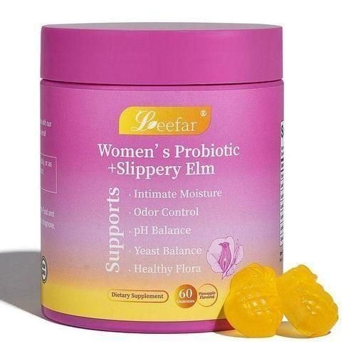 Leefar Women’s Probiotic + Slippery Elm – 1pc