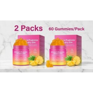 Leefar Women’s Probiotic + Slippery Elm – 2 packs