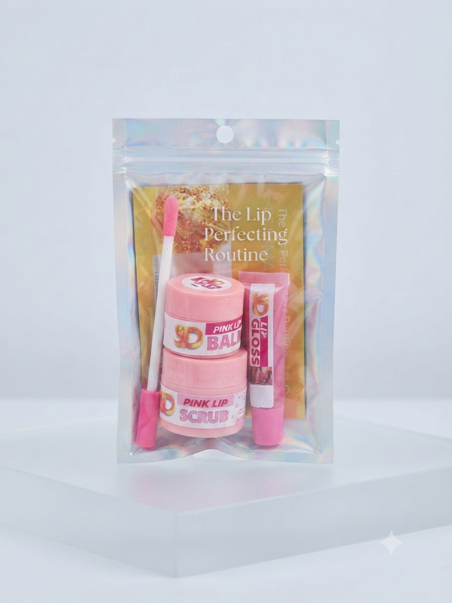 3D Pink Lip Set - Lip Moisturiser
