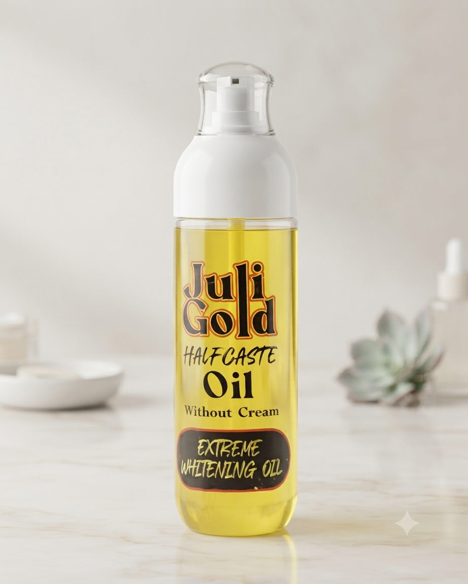 Juli Gold Halfcaste Whitening Oil - 120ml