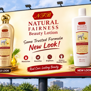 Natural Fairness Beauty Lotion- 400ml